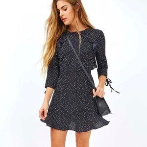 TOPSHOP Star Ruffle Dress